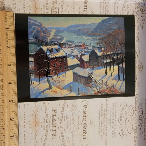 Vintage Pack of 18 Postcards - Harpers Ferry Paintings - Picture 3 of 16
